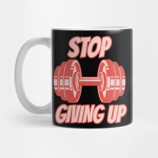 Cool Gym Motivational Quote For Weightlifters or bodybuilders Mug